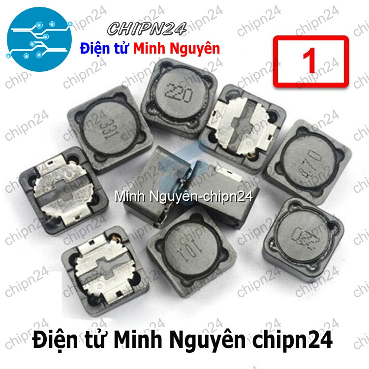 [3 cái] (K218) Cuộn Cảm Dán CD127 (12.5x12.5mm) (1uH/1.5uH/2.2uH/3.3uH/4.7uH/6.8uH/10uH/15uH/22uH) - [Chọn Loại] - HHH.00057