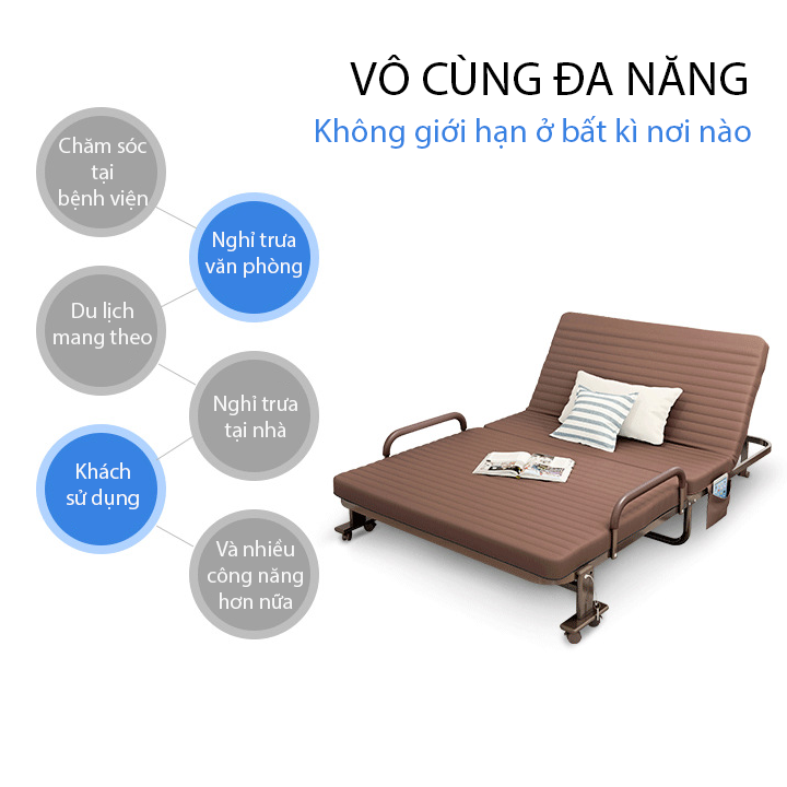 Korean Style Folding Sofa Bed 1m2 x 1m9, Sofa Bed mini nap