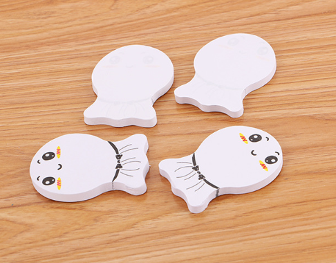 Giấy note cầu mưa xinh xắn dễ thương, size 4x6cm