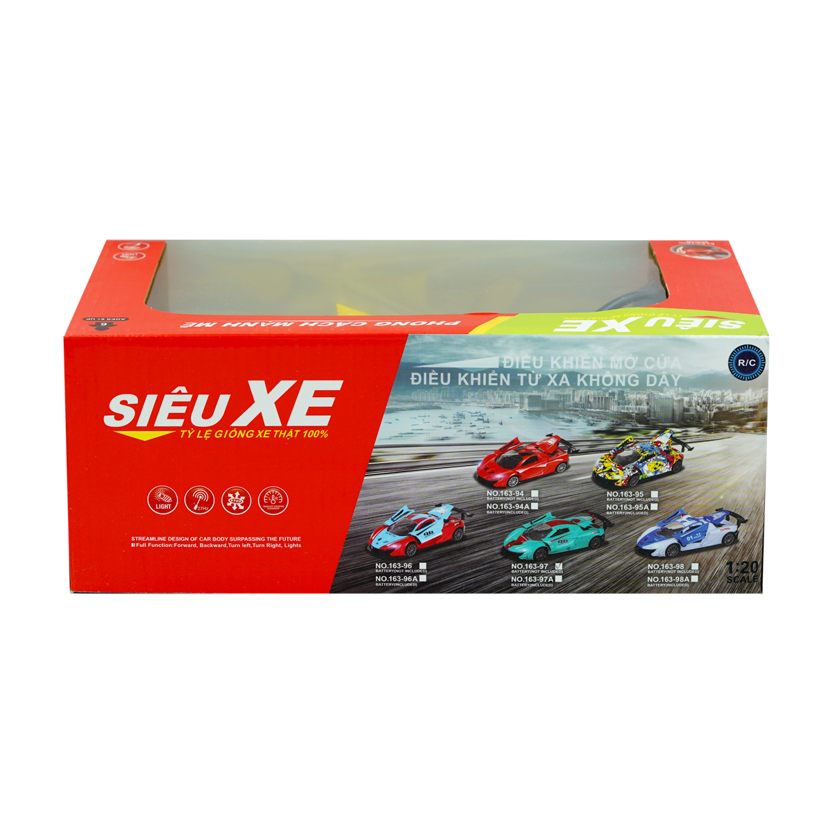 Siêu Xe Ô Tô Điều Khiển Từ Xa Cho Bé [MỞ CỬA TỰ ĐỘNG]