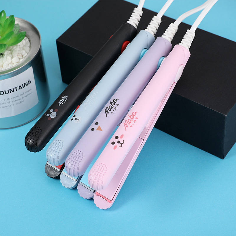 Máy duỗi tóc, máy uốn tóc, ép tóc, kẹp tóc mini hình thú