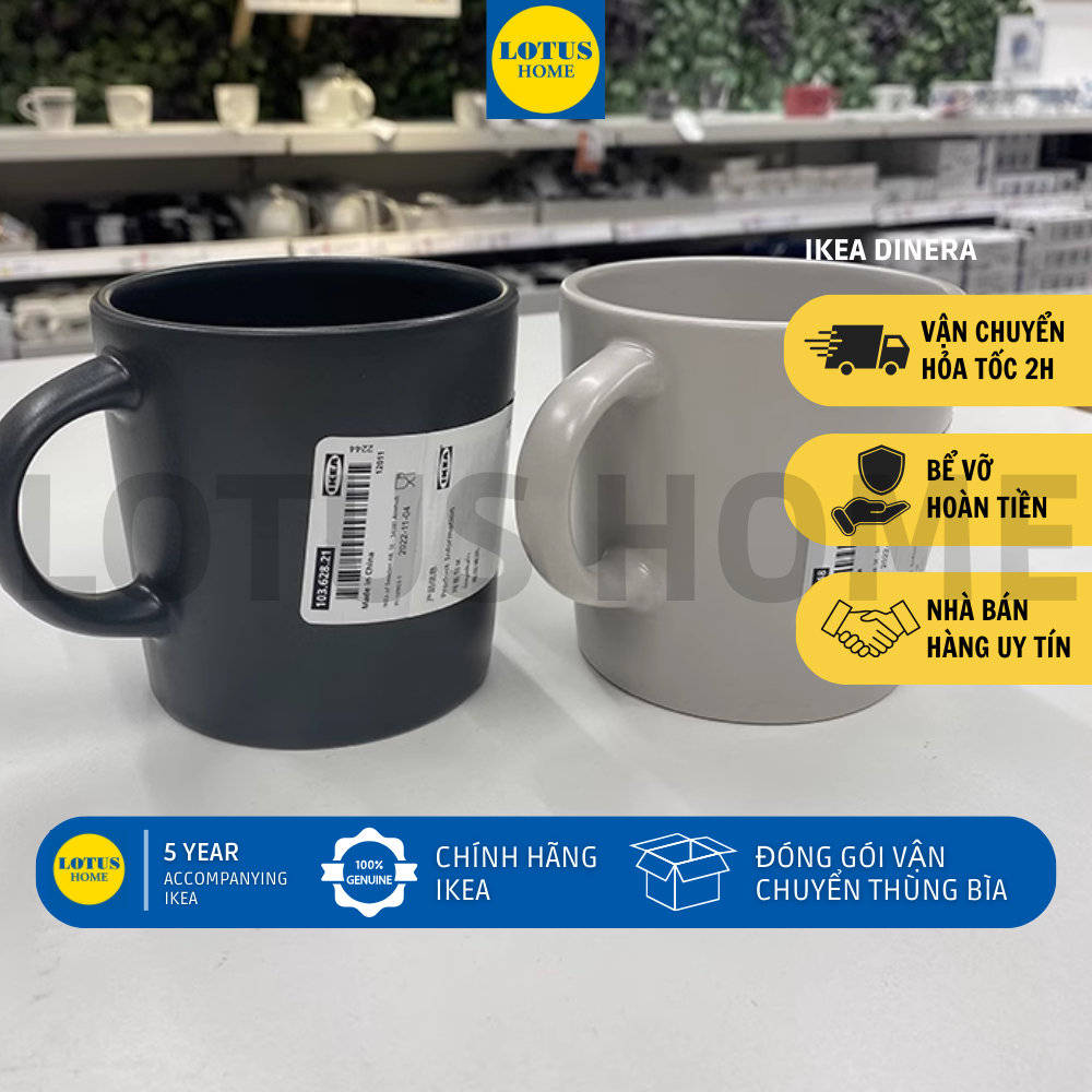 IKEA cốc sứ IKEA DINERA