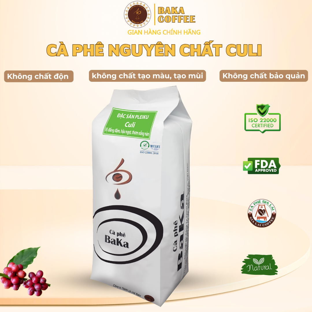 Cà Phê Nguyên Chất Baka - Culi