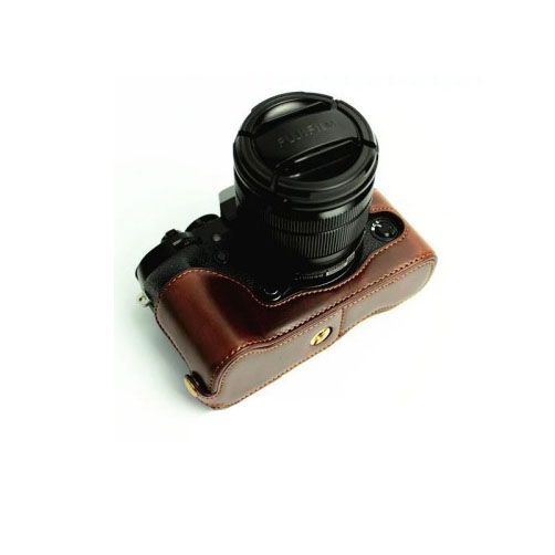 Halfcase da cho máy ảnh Fujifilm XT1 - Đen, nâu, nâu cafe