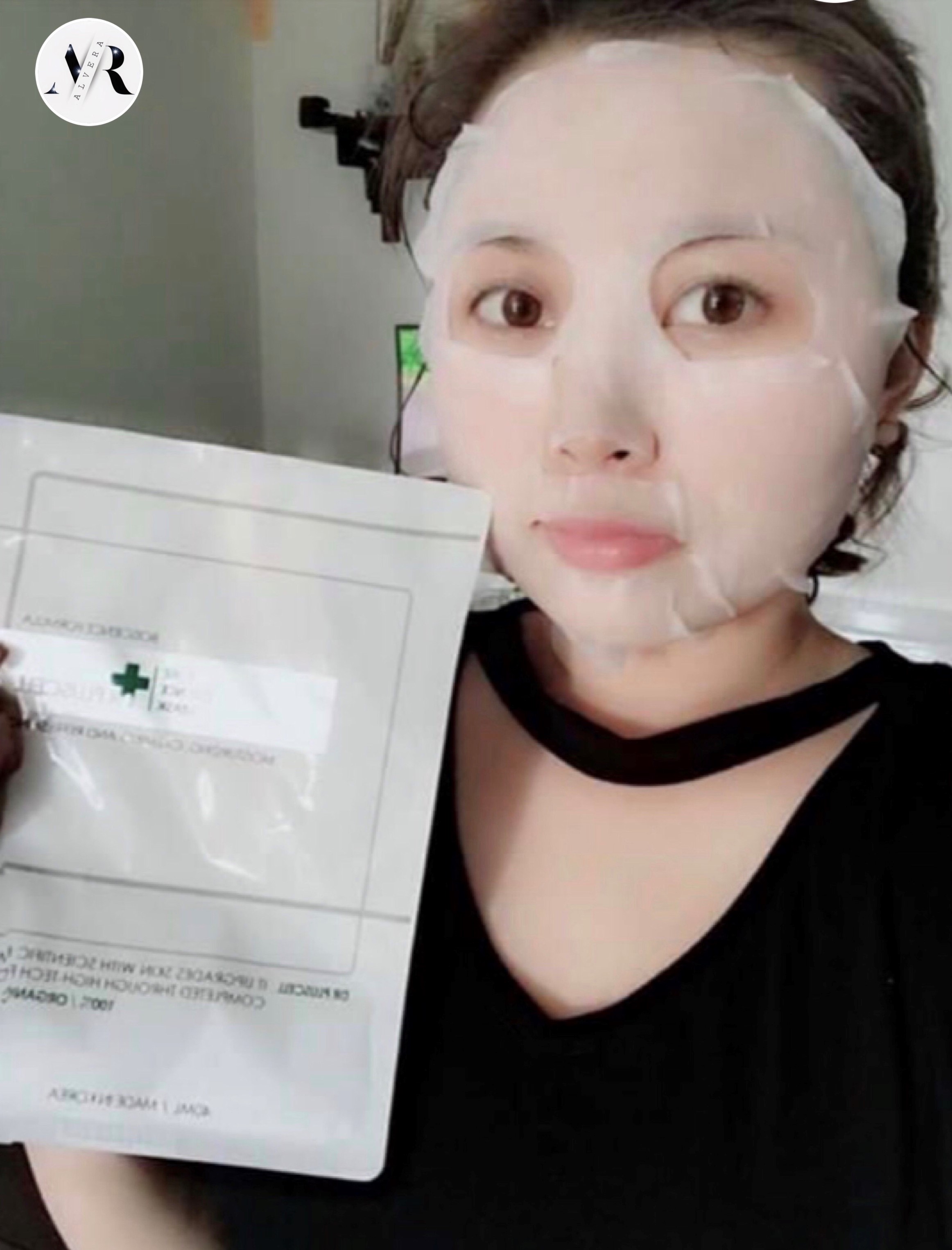 MẶT NẠ NHÂN SÂM TÁI TẠO DA DR PLUSCELL PURE ESSENCE MASK - [ MỸ PHẨM ALVERA SHOP ]
