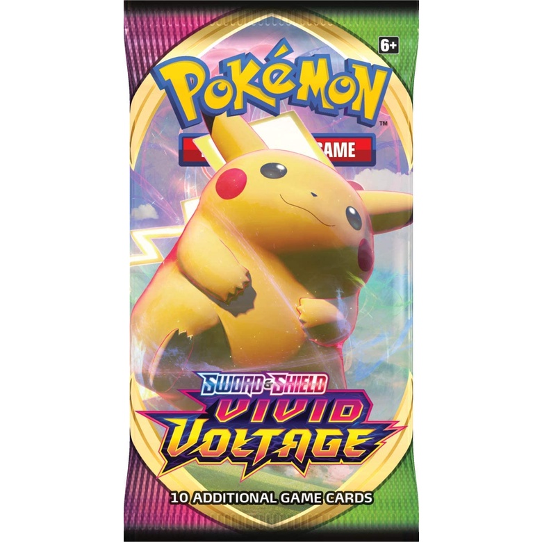 Gói bài Pokemon TCG - Sword & Shield Vivid Voltage (1 gói)