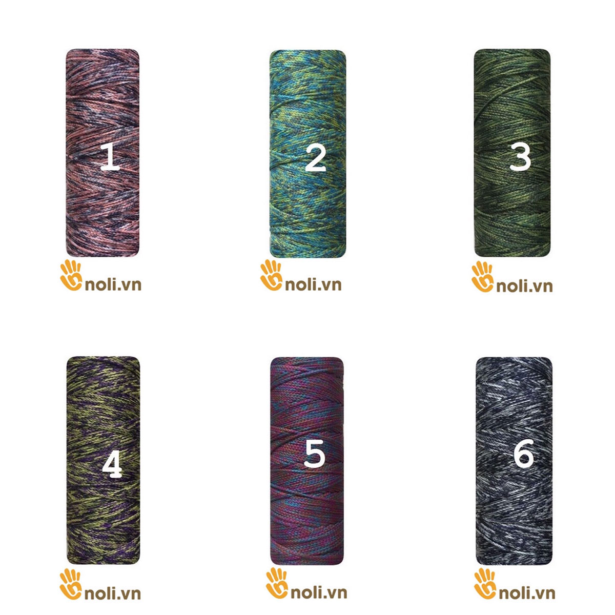 Ombre woven yarn 2mm