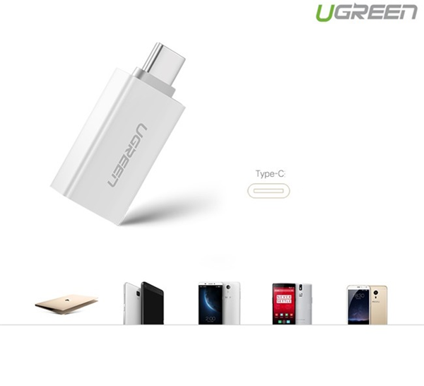 Đầu chuyển USB Type-C to USB 3.0 (OTG) Ugreen 30155