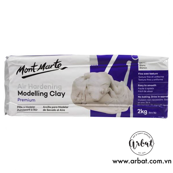 Đất sét tự khô Air Hardening Mont Marte