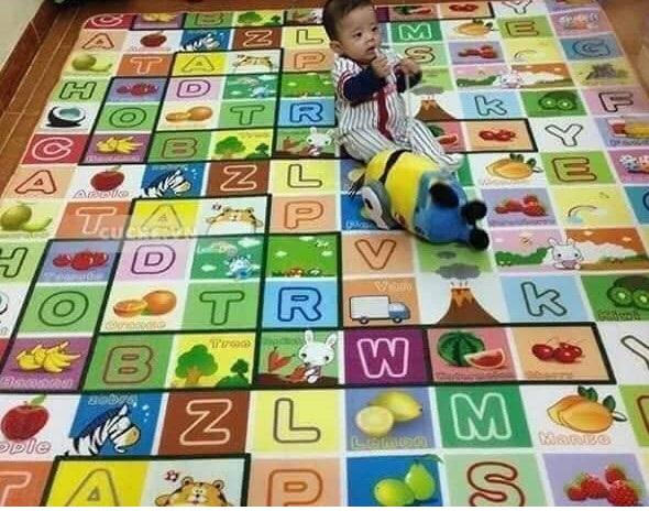 Thảm Mabosshi 2 Mặt 1M8 X 2M Cho Bé Yêu