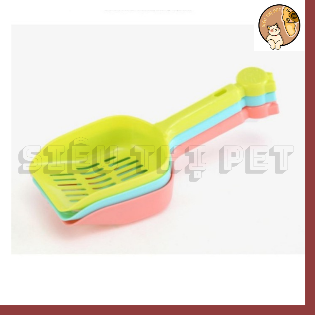 (FREESHIP) Xẻng xúc cát phân cho mèo 0076