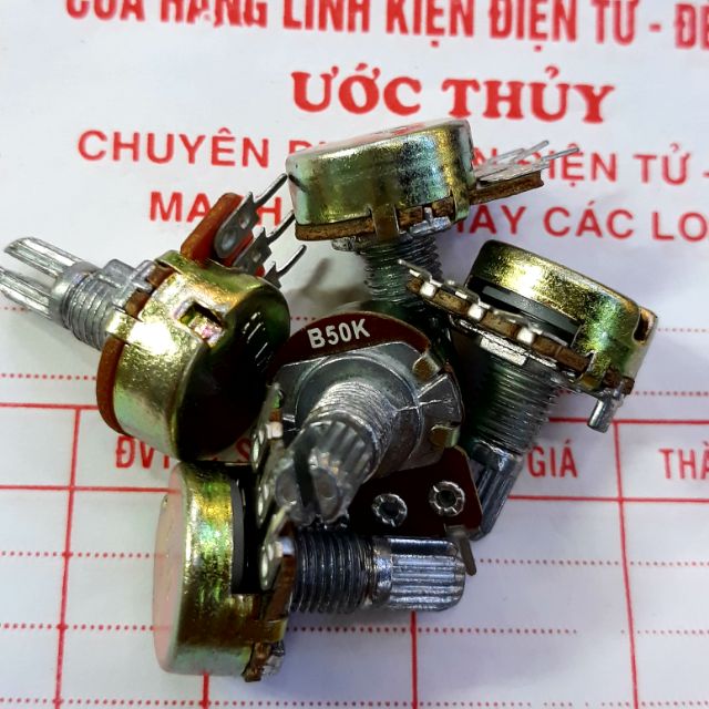 10c chiết áp 50k 3 chân
