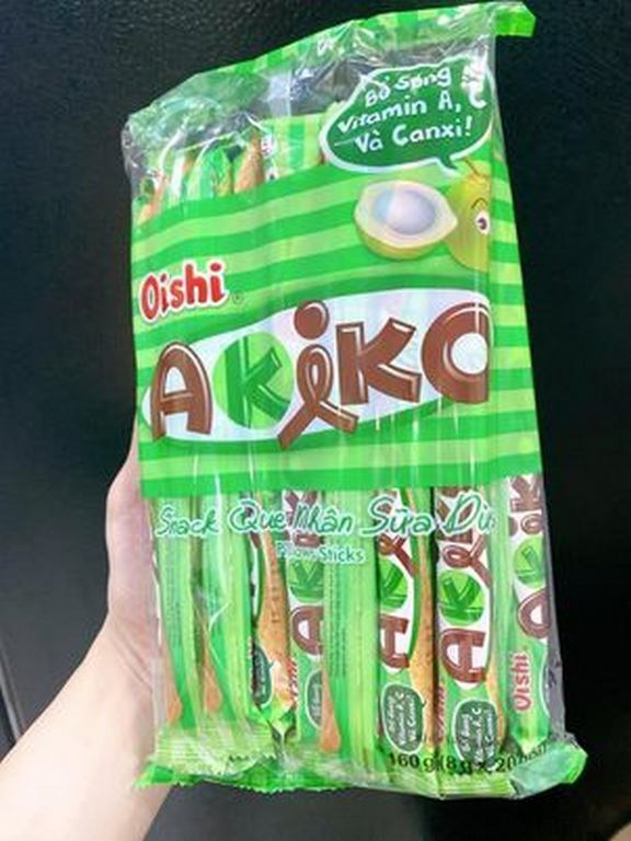 Bánh Akiko Nhân Sữa Dừa - Siêu Ngon