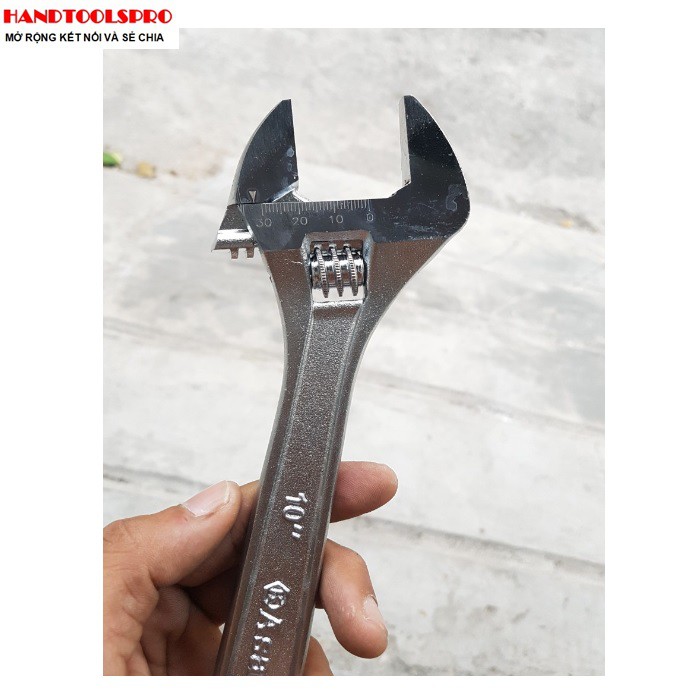 250mm Mỏ lết mạ chrome Asaki AK-7634