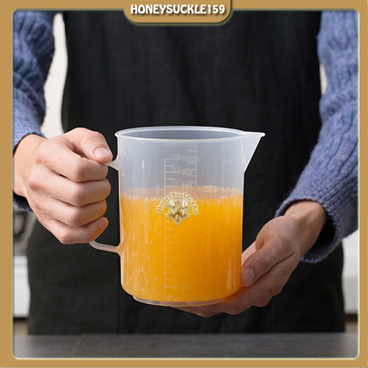 Ca Đong Nhựa Có Vạch Chia Định Lượng 1000ml