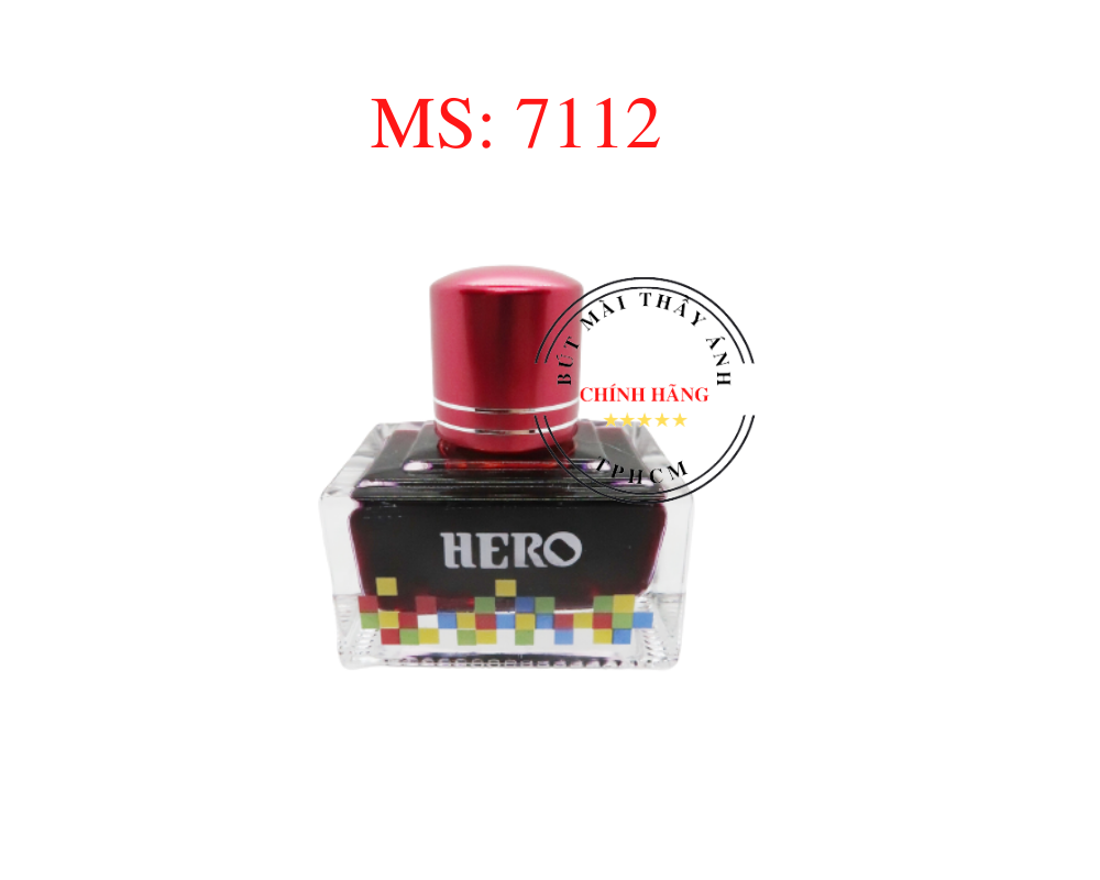 Mực Hero dung tích 40ml không lem không cặn