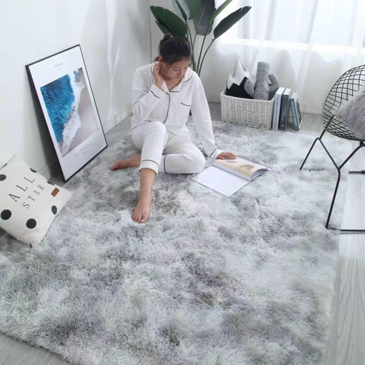 Thảm lông trải sàn, trang trí nhà cửa, chụp ảnh - nhiều kích thước