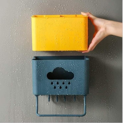 Ống Đũa Hình Đám Mây 2 Ngăn Có Móc Treo