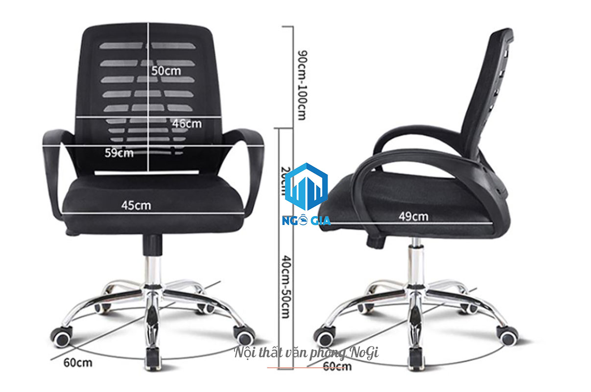 Ghế xoay nhân viên NOGIGX10
