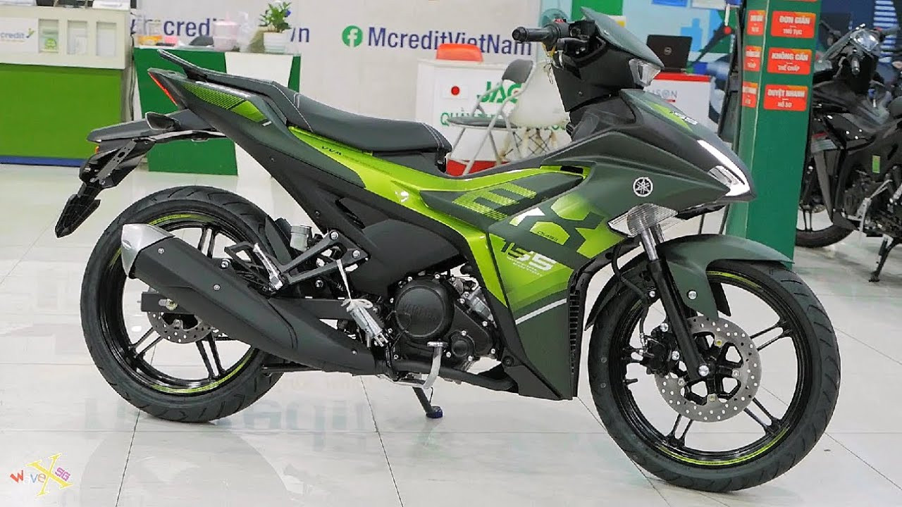 tem rời ex 155 xanh non dán xe xanh LTD