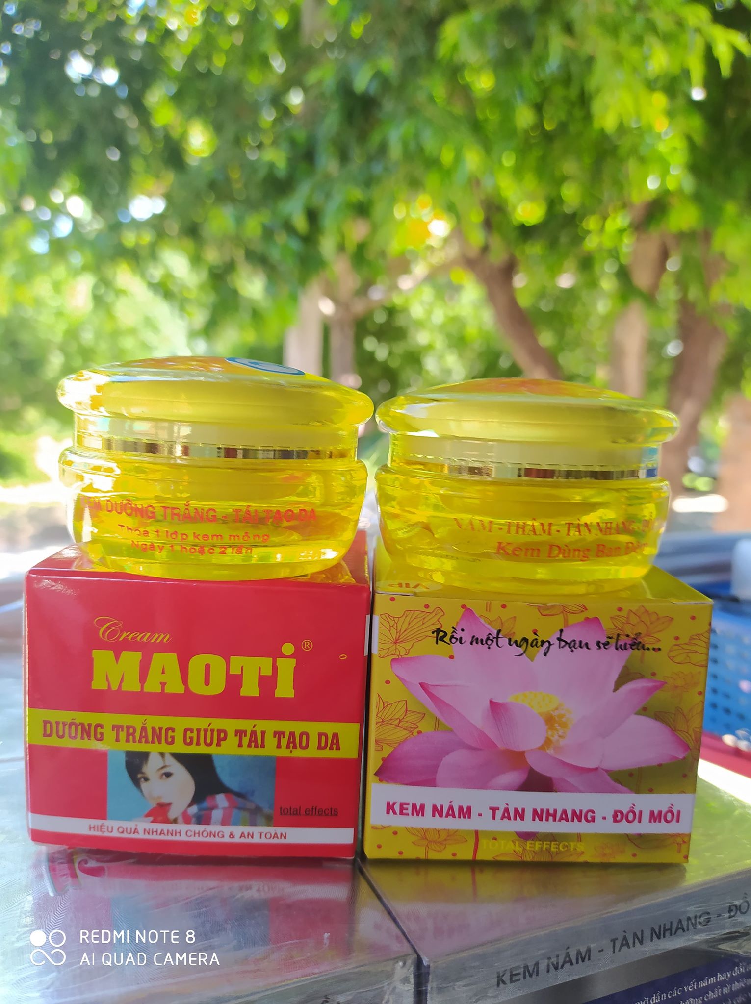 KEM MAOTI CẶP NGÀY VÀ ĐÊM - KEM NÁM, TÀN NHANG, ĐỒI MỒI 30G - KEM DƯỠNG TRẮNG TÁI TẠO DA 30G