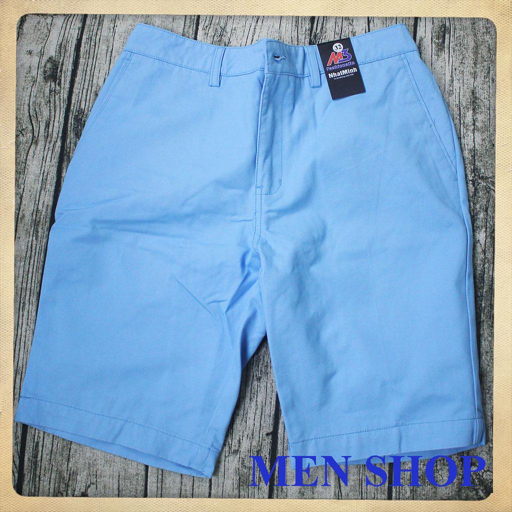 Quần short kaki nam màu đen chất đẹp