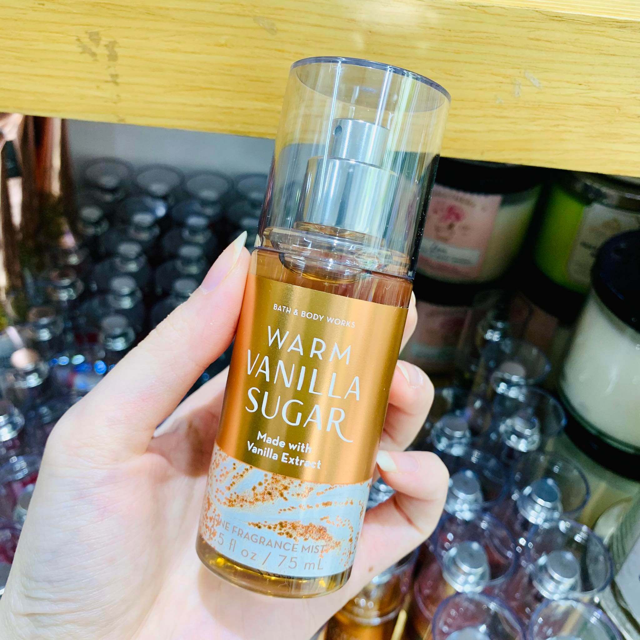 [SaigonScent][Travel Size] Xịt thơm toàn thân Bath & Body Works Body Mist ( đủ mùi 75mL )