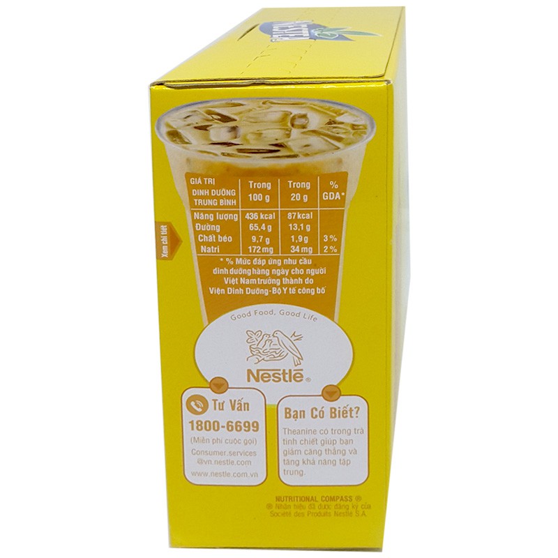Hộp trà sữa NESTEA 160g