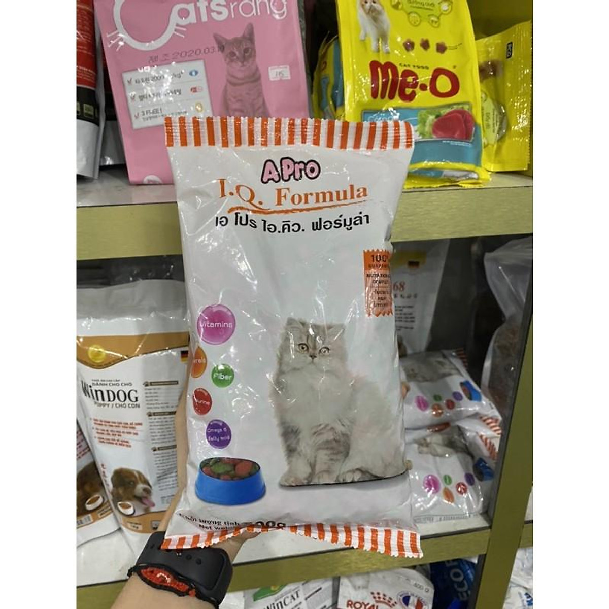 Thức Ăn Cho Mèo Hạt Apro IQ Cat Formula 500g