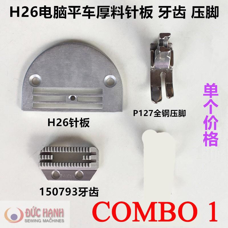 BỘ RĂNG CƯA MẶT NGUYỆT MAY HÀNG DẦY H26