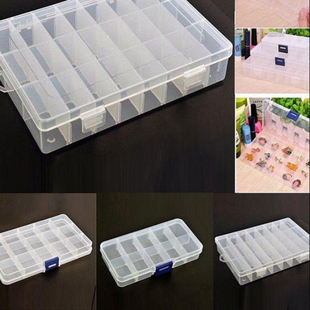 [HCM]Hộp nhựa chia ô tháo rời được