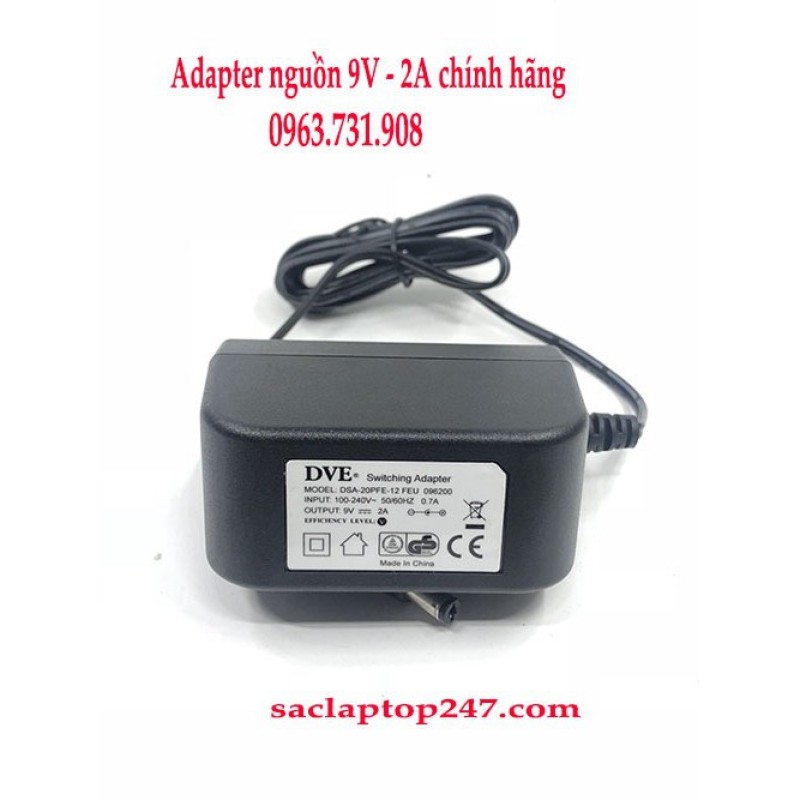 Bảng giá Adapter Nguồn 9V-2A Phong Vũ
