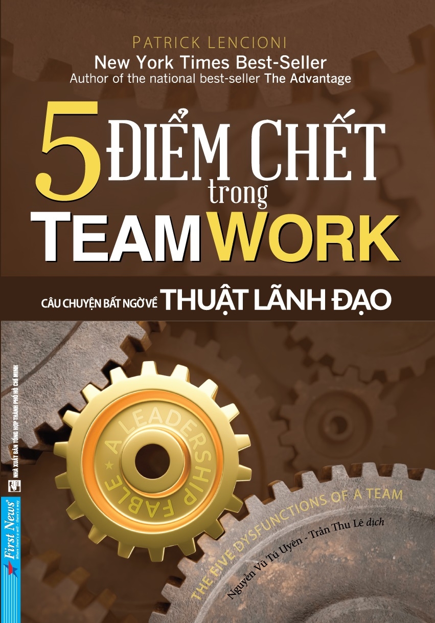 Sách Fahasa - 5 Điểm Chết Trong Teamwork (Tái Bản 2022)