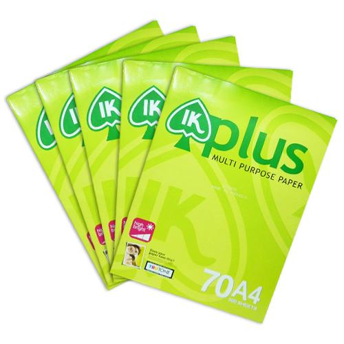 [HCM]Giấy in IK Plus A4 70gsm 1 Ream
