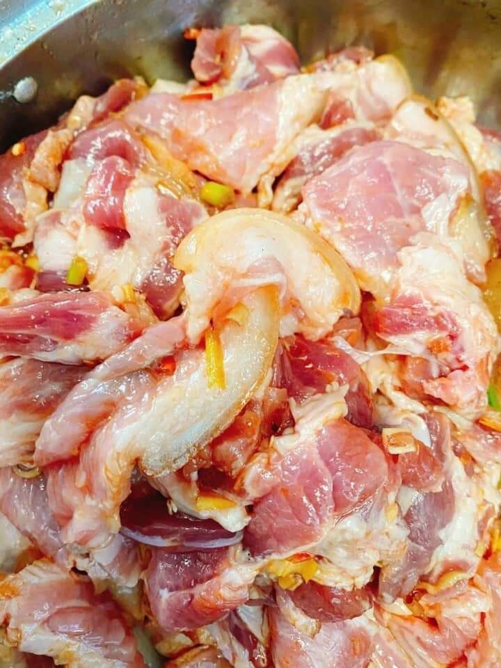 Ba chỉ heo rừng lai 1kg (giao tphcm)