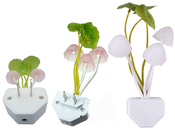 Đèn Ngủ Cảm Ứng Sáng Tự Động Bật Tắt Hình Cây Nấm