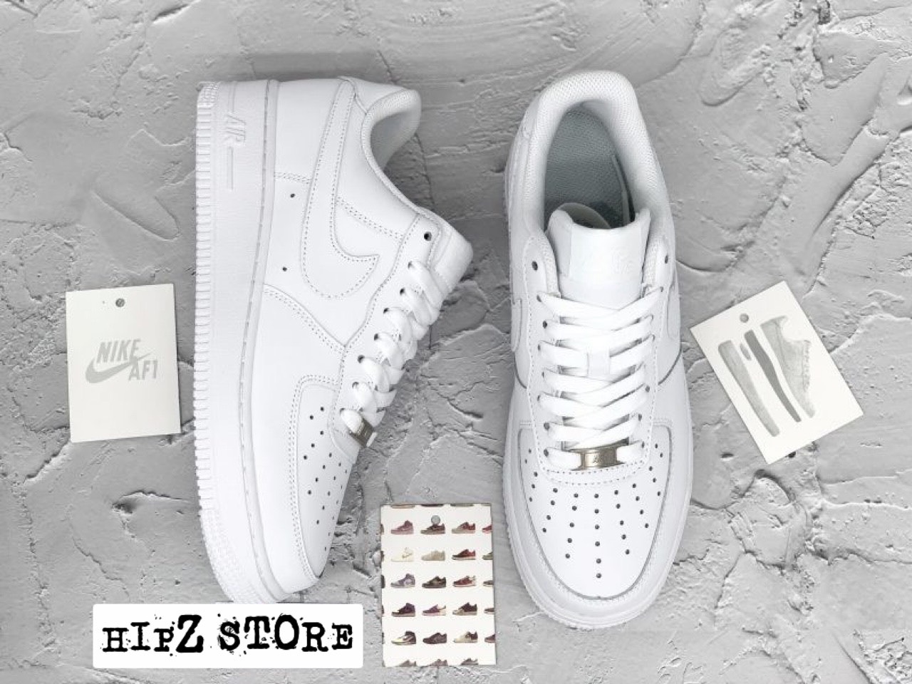 Giày Air force 1 low all white (Giày Nam nữ Af1 màu trắng)