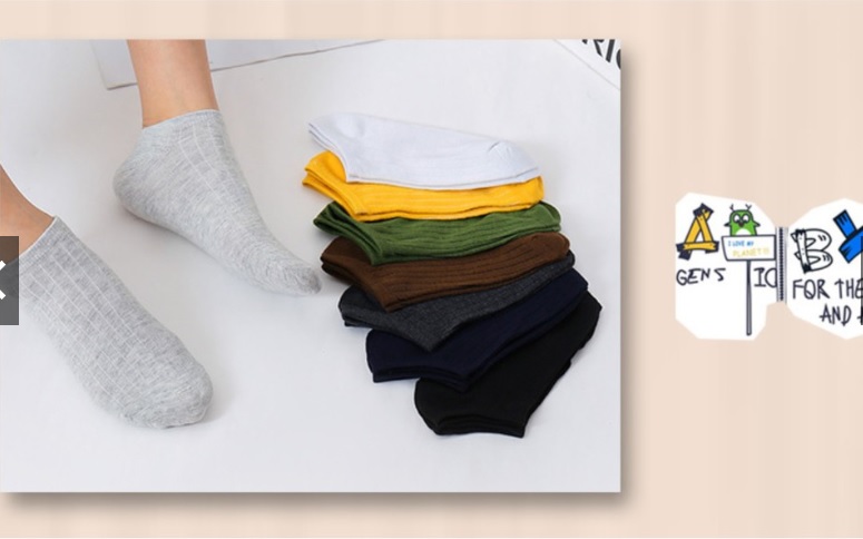 Tất vớ nam cổ ngắn (COMBO 3 đôi)