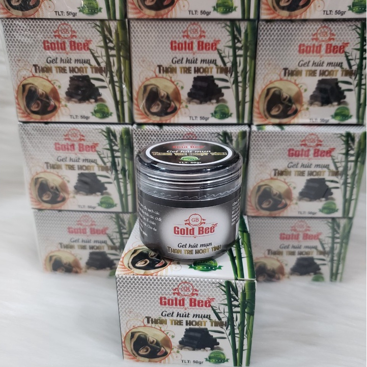 [HCM]HŨ GEL LỘT MỤN THAN TRE GOLD BEE