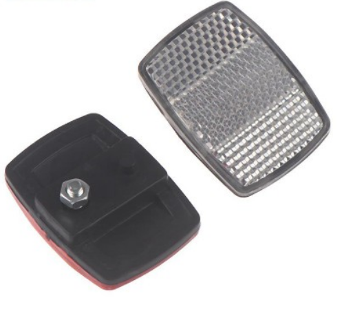 combo 2 miếng phản quang vuông gắn trước sau xe đạp