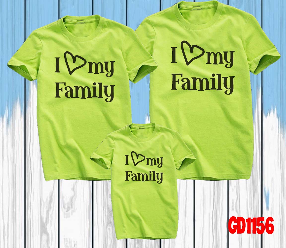 Áo thun gia đình combo 3 4 5 6 người đồ đồng phục đi chơi du lịch biển -gd1156