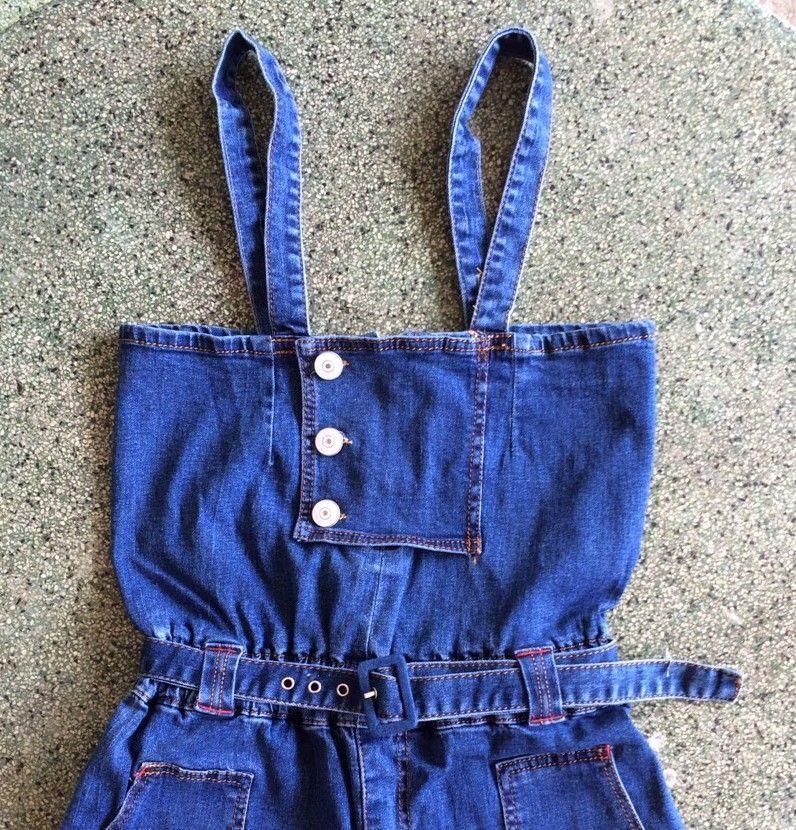 yếm jean bé gái 16_17kg