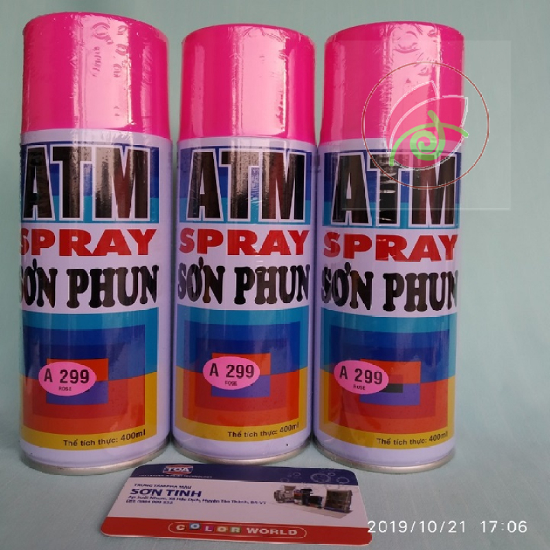 SƠN XỊT ATM MÀU HỒNG ROSE A299