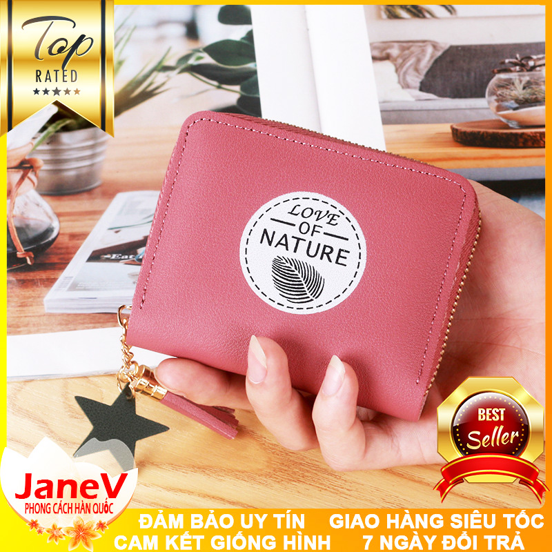 [HCM][8 MÀU] Ví Cầm Tay Nữ Mini Dễ Thương Nữ Tính Hàn Quốc TVNN218