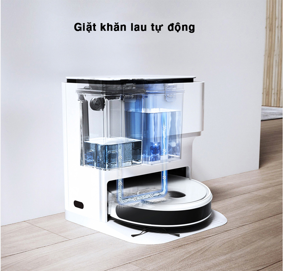 Robot Hút Bụi Lau Nhà Thông Minh Ecovacs Deebot N9 Plus