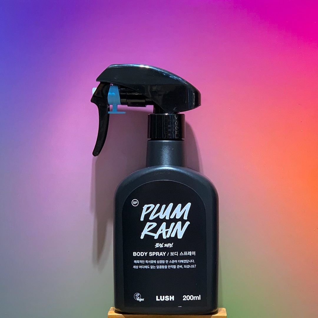 [HCM]Xịt toàn thân LUSH - Plum Rain body spray