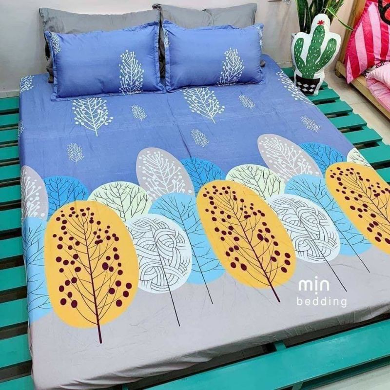Xả kho Bộ ga gối cotton poly M6 .M8 .2M2( Xả 500 mẫu )