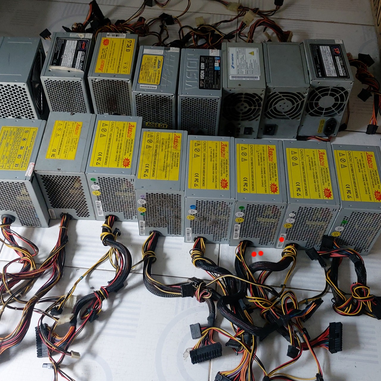 Nguồn pc 500w 450w 550w 250w 350w hàng tháo máy đã kiểm qc good đồng giá