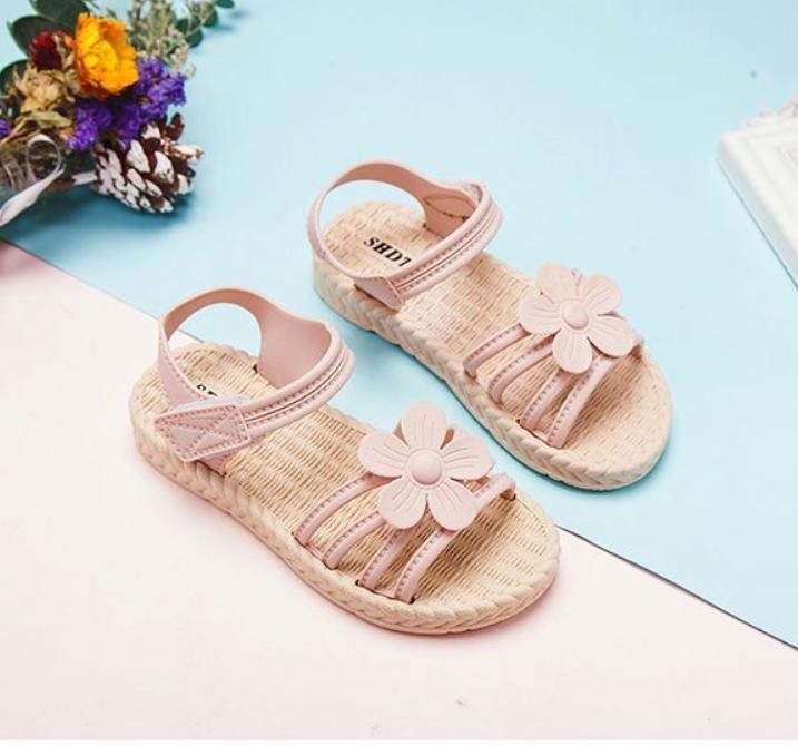 Sandal học sinh đính nơ siêu yêu
