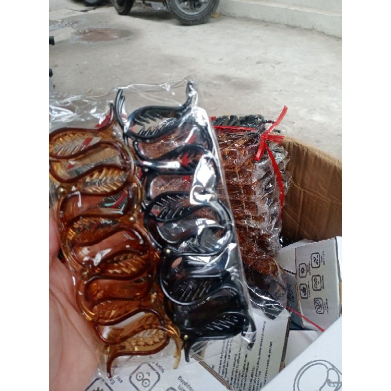 Combo 5 kẹp Kẹp Tóc Càng Cua 3 Răng Tiện dụng